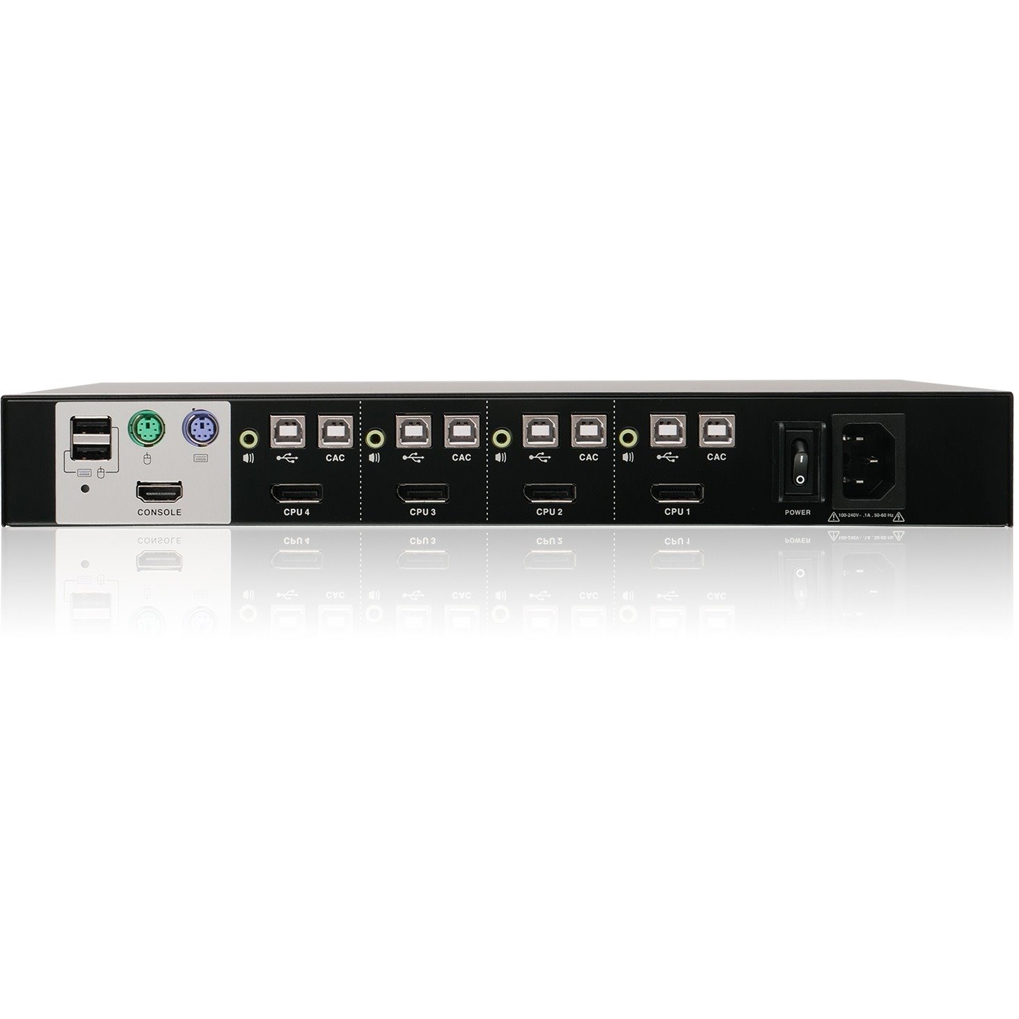 IOGEAR 4-Port DisplayPort Secure KVM Switch (TAA)