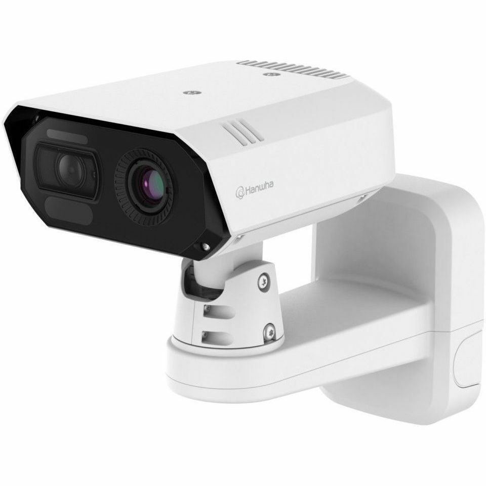 Hanwha TNM-C4940TDR 8 Megapixel Outdoor 4K Network Camera - Color - White - TAA Compliant