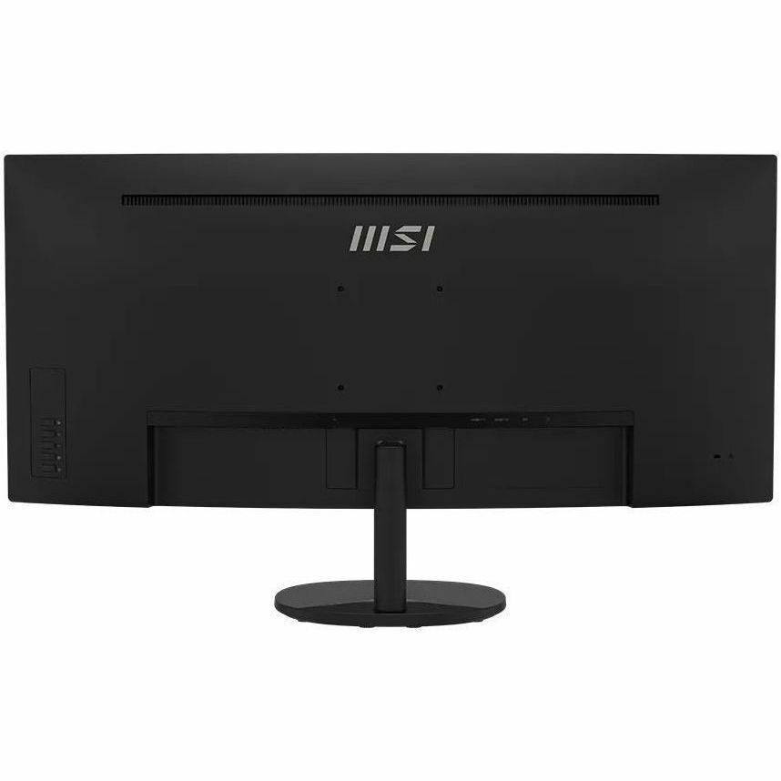 MSI Ultrawide PRO MP341CQ E12 34" Class UW-QHD Curved Screen LCD Monitor - 21:9 - Black