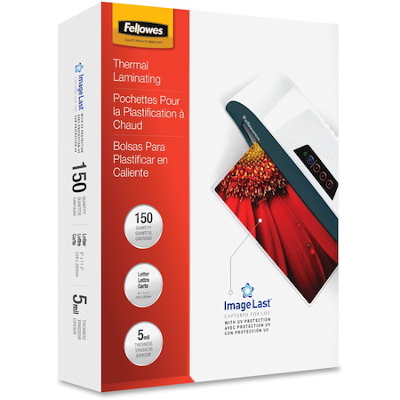 Fellowes ImageLast Jam-Free Premium Thermal Laminating Pouches