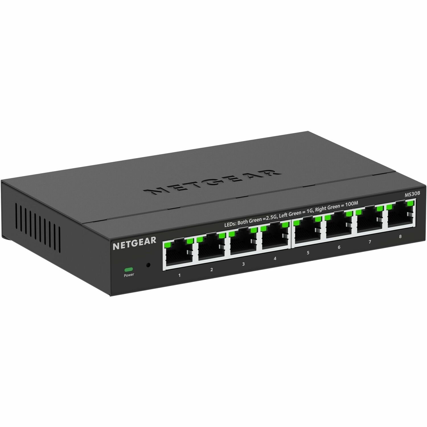 Netgear MS308 8 Anschl&uuml;sse Ethernet-Switch - Gigabit-Ethernet - 2.5GBase-T