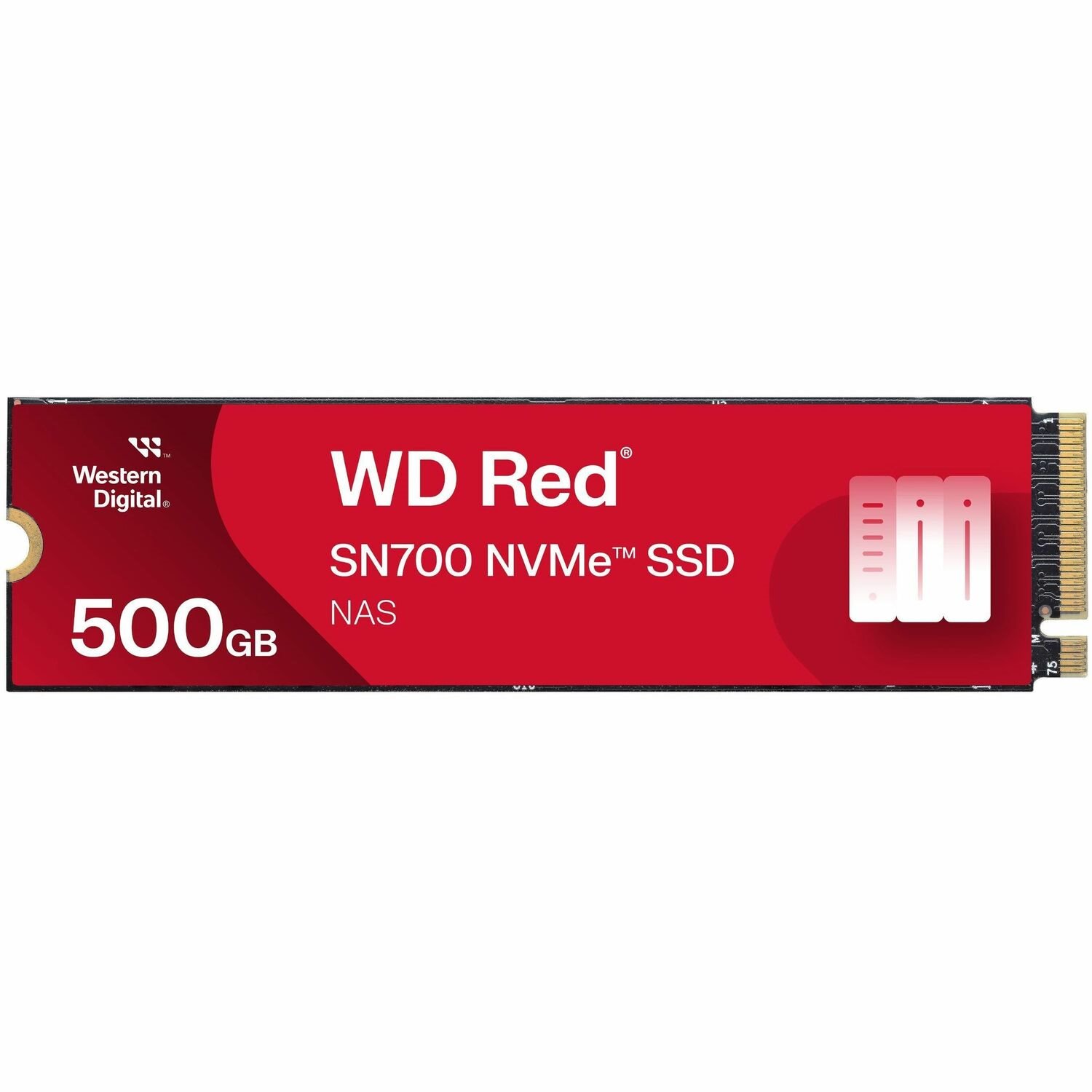 WD Red S700 WDS500G1R0C 500 GB Solid State Drive - M.2 2280 Internal - PCI Express NVMe (PCI Express NVMe 3.0 x4)
