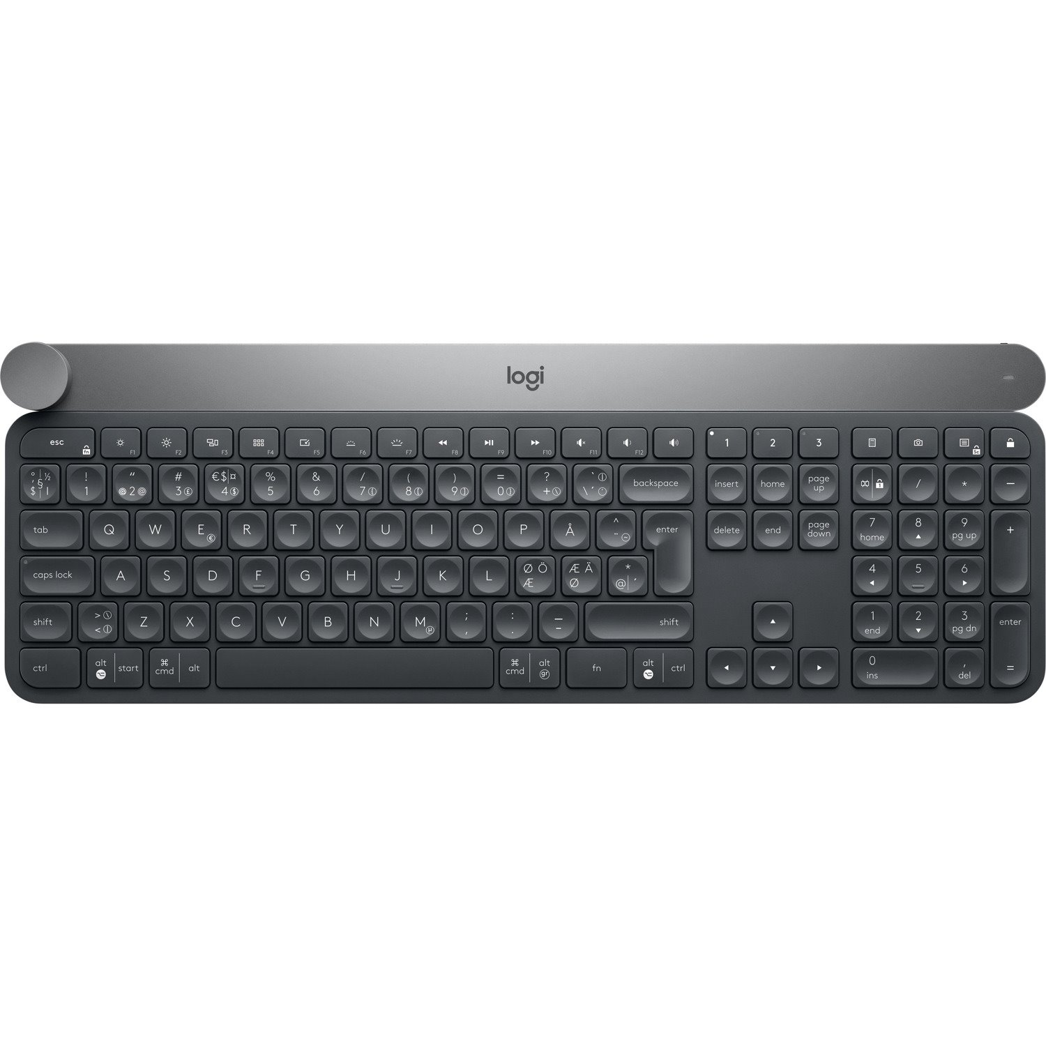 Logitech Advanced Keyboard with Creative Input Dial