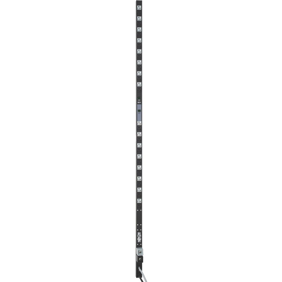 Eaton Tripp Lite Series 3.8kW Single-Phase Local Metered PDU, Dual Circuit, 120V Outlets (32 5-15/20R), L5-20P/5-20P, 10 ft. (3.05 m) Cord, 0U Vertical