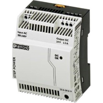 Perle STEP-PS/1AC/24DC/2.5 Single-Phase DIN Rail Power Supply