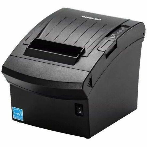 Bixolon SRP-350plusV Retail, Restaurant, Lottery, Hypermarket Direct Thermal Printer - Monochrome - Receipt Print - Ethernet - USB - USB Host - Serial - Wireless LAN - With Cutter - Black