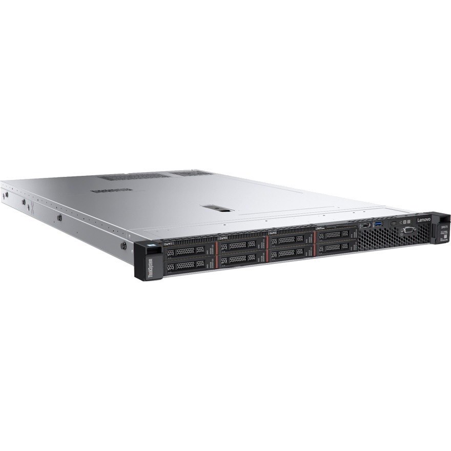 Lenovo ThinkSystem SR570 7Y03A012NA 1U Rack Server - 1 Xeon Silver 4108 1.80 GHz - 16 GB RAM - 12Gb/s SAS, Serial ATA/600 Controller