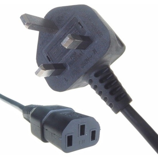 Group Gear Standard Power Cord - 1.80 m - United Kingdom