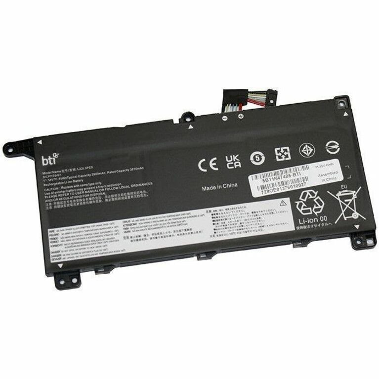 BTI 5B11N47485-BTI 11.55V 45WHR LI-ION BATTERY 5B11N47485, L22L3PE0, 5B11N47495, 5B11N47497, 5B11L67317, 5B11L67323, 5B11L67327, 5B11L67341, 5B11N47501, SB11N47467, SB11L67339, L22B3PE0, SB11L67331, THINKBOOK 14 G6 ABP, 14 G6 ABP 21KJ, 14 G6 IRL, 14 G6 IRL 21KG, 14 G7 ARP, 14 G7 ARP 21MV, 14 G7 IML