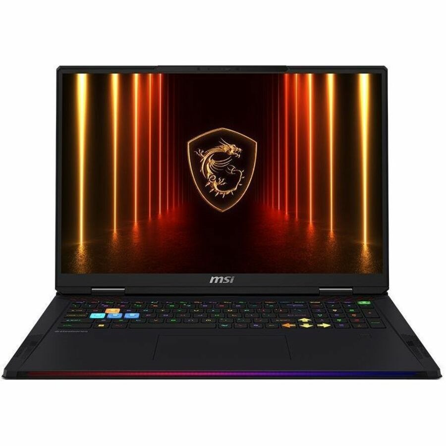 MSI Raider 18 HX AI A2XW RAIDER 18 HX AI A2XWIG-014US 18" Gaming Notebook - UHD+ - 120 Hz - Intel Core Ultra 9 285HX - 64 GB - 4 TB SSD - Core Black