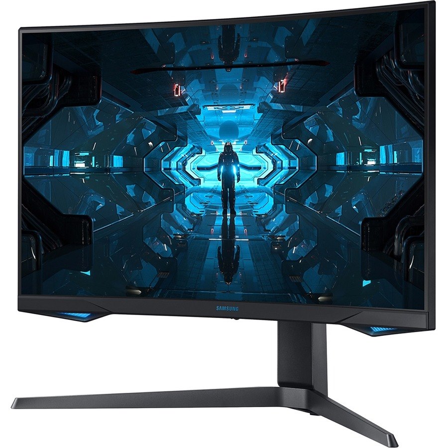 Samsung Odyssey G7 C27G75TQSN 27" Class WQHD Curved Screen Gaming LCD Monitor - 16:9 - Black