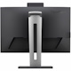 ViewSonic VG2457V 24 Inch 1080p Video Conference Docking Monitor with Windows Hello Compatible IR Webcam, Advanced Ergonomics, and 90W USB C for Home and Office