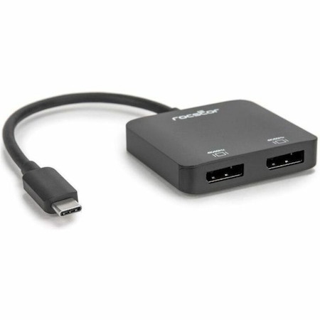 Rocstor USB-C to Dual DisplayPort Adapter - 4K/60Hz