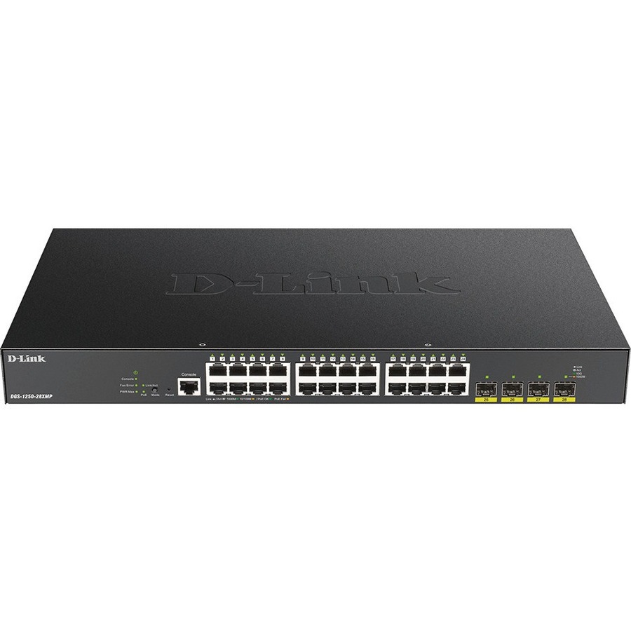 D-Link DGS 1250-28XMP PoE 370W
