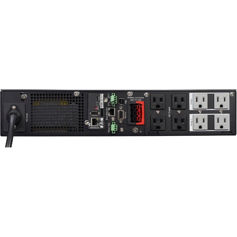 Eaton 5PX G2 1440VA 1440W 120V Line-Interactive UPS - 8 NEMA 5-15R Outlets, Cybersecure Network Card Included, Extended Run, 2U Rack/Tower