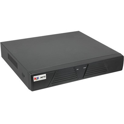 ACTi 9-Channel 1-Bay Mini Standalone NVR with 8-port PoE Connectors - 6 TB HDD