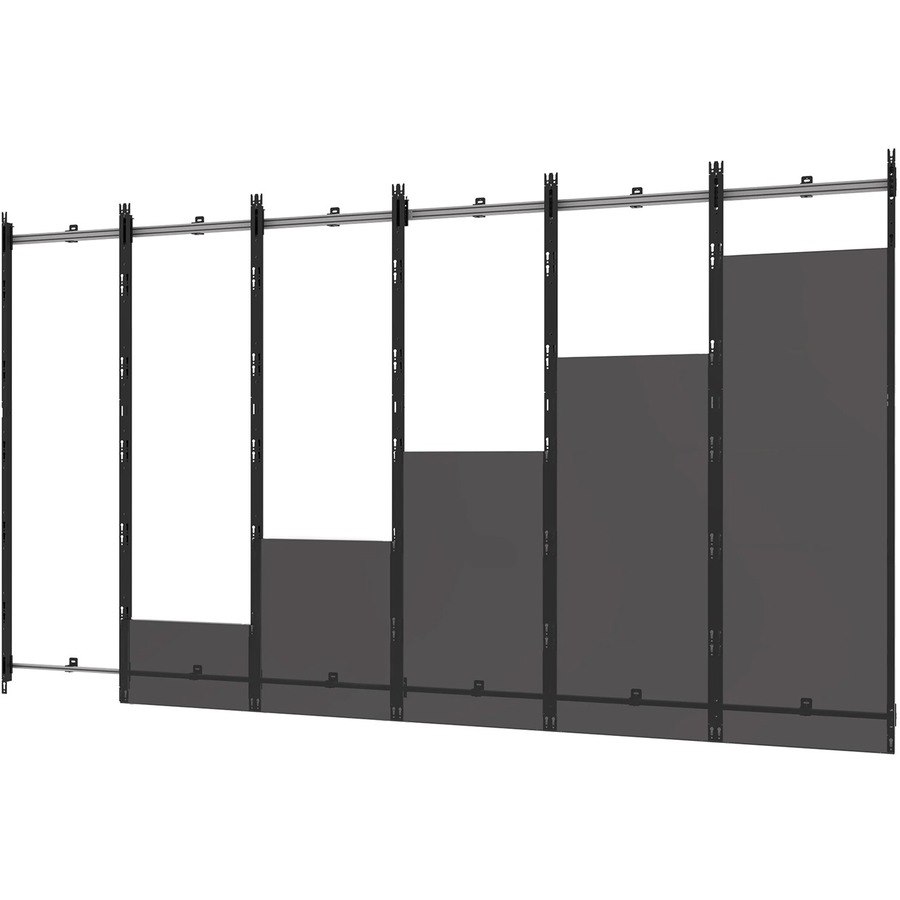 Peerless-AV&reg; SEAMLESS Kitted DS-LEDLSAA-6X6 Wall Mount for LED Display, Video Wall - Black