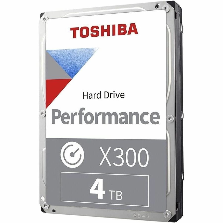 Toshiba X300 HDWR440XZSTA 4 TB Hard Drive - 3.5" Internal - SATA (SATA/600) - Conventional Magnetic Recording (CMR) Method
