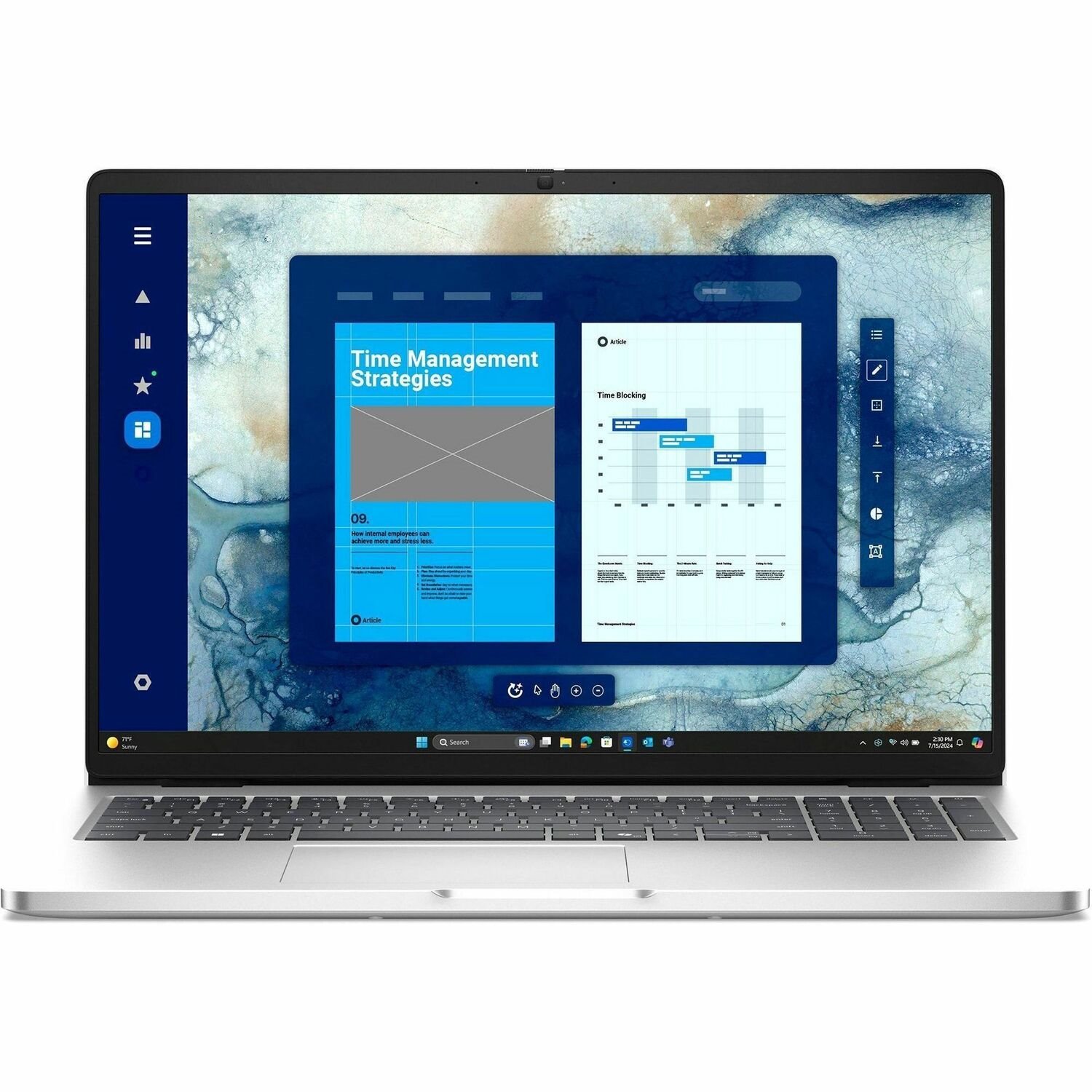 Dell Pro 16 PC16250 16" Clamshell Notebook - Full HD Plus - Intel Core Ultra 5 235U - vPro Technology - 16 GB - 512 GB SSD - English (US) Keyboard - Platinum Silver