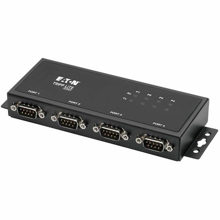 Eaton Tripp Lite Series 4-Port RS-422/RS-485 USB to Serial FTDI Adapter with COM Retention (USB-B to DB9 F/M)
