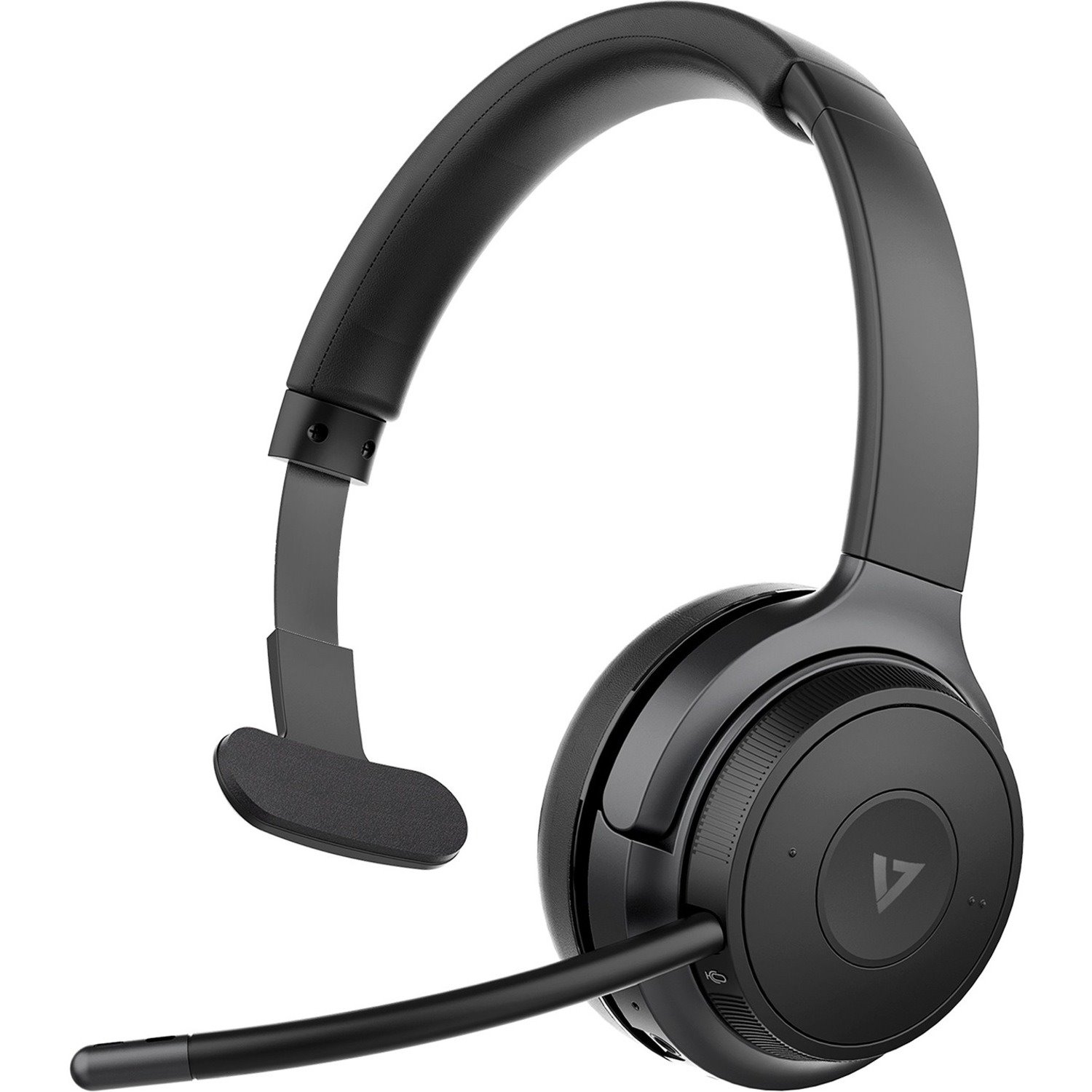 V7 H605M Wireless On-ear, Over-the-head Mono Headset - Black, Grey