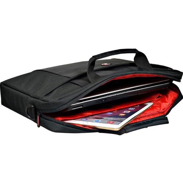 Port HOUSTON Carrying Case (Briefcase) for 39.6 cm (15.6") Notebook - Black
