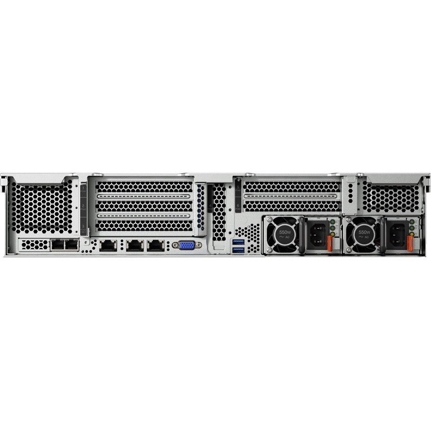 Lenovo ThinkSystem SR550 7X04A0ABNA 2U Rack Server - 1 Xeon Silver 4208 2.10 GHz - 16 GB RAM - Serial ATA/600, 12Gb/s SAS Controller