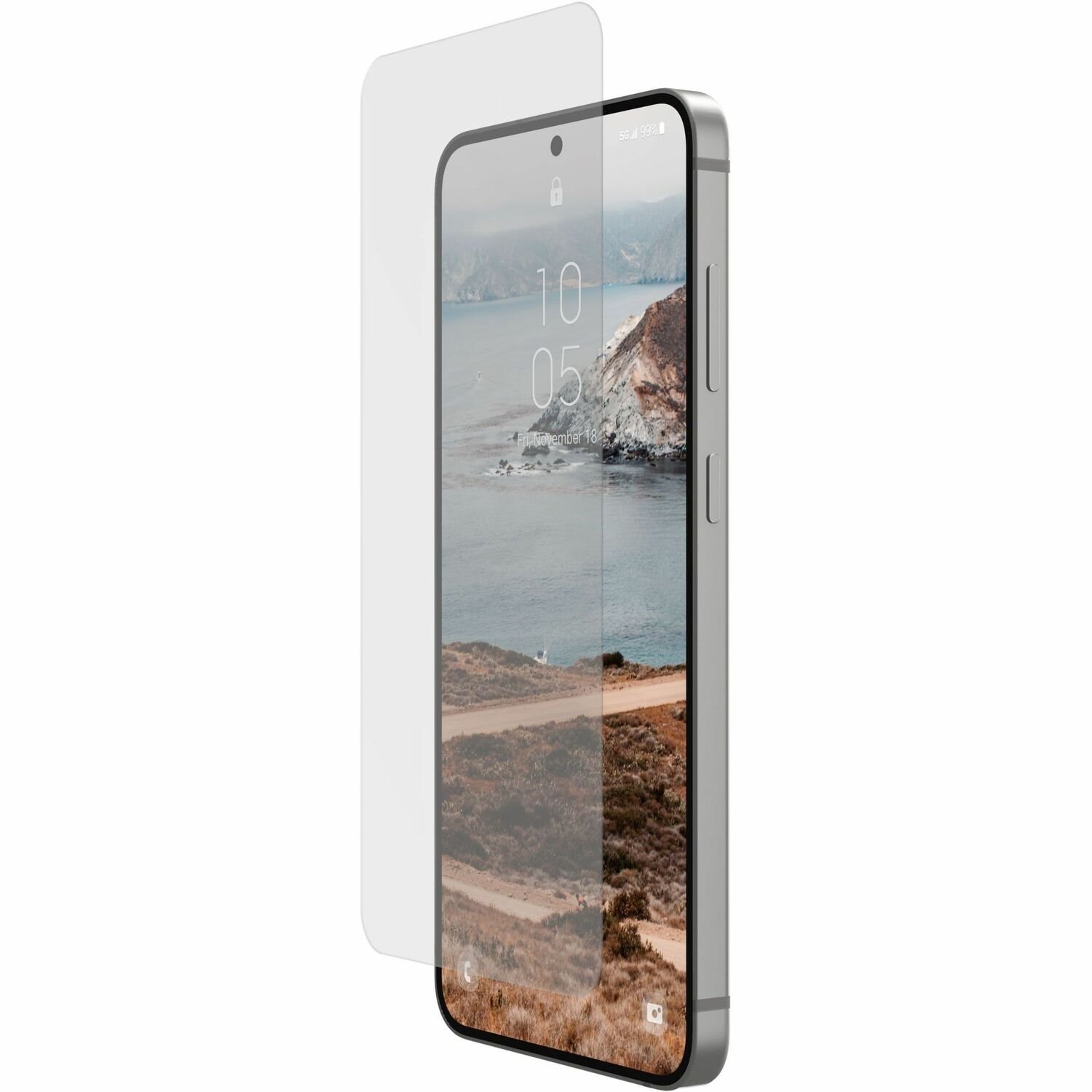 Urban Armor Gear Glass Tempered Glass Screen Protector for Samsung Galaxy S25+ - Clear