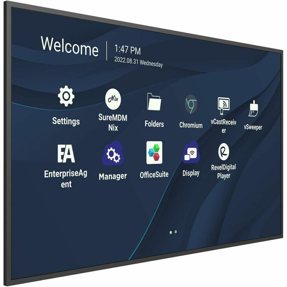 ViewSonic CDE9830-MTRC - TeamJoin Microsoft Teams Room Bundle 98 Inch 4K Display, Mini-PC, 10.1 Inch Touch Console, Video Bar System