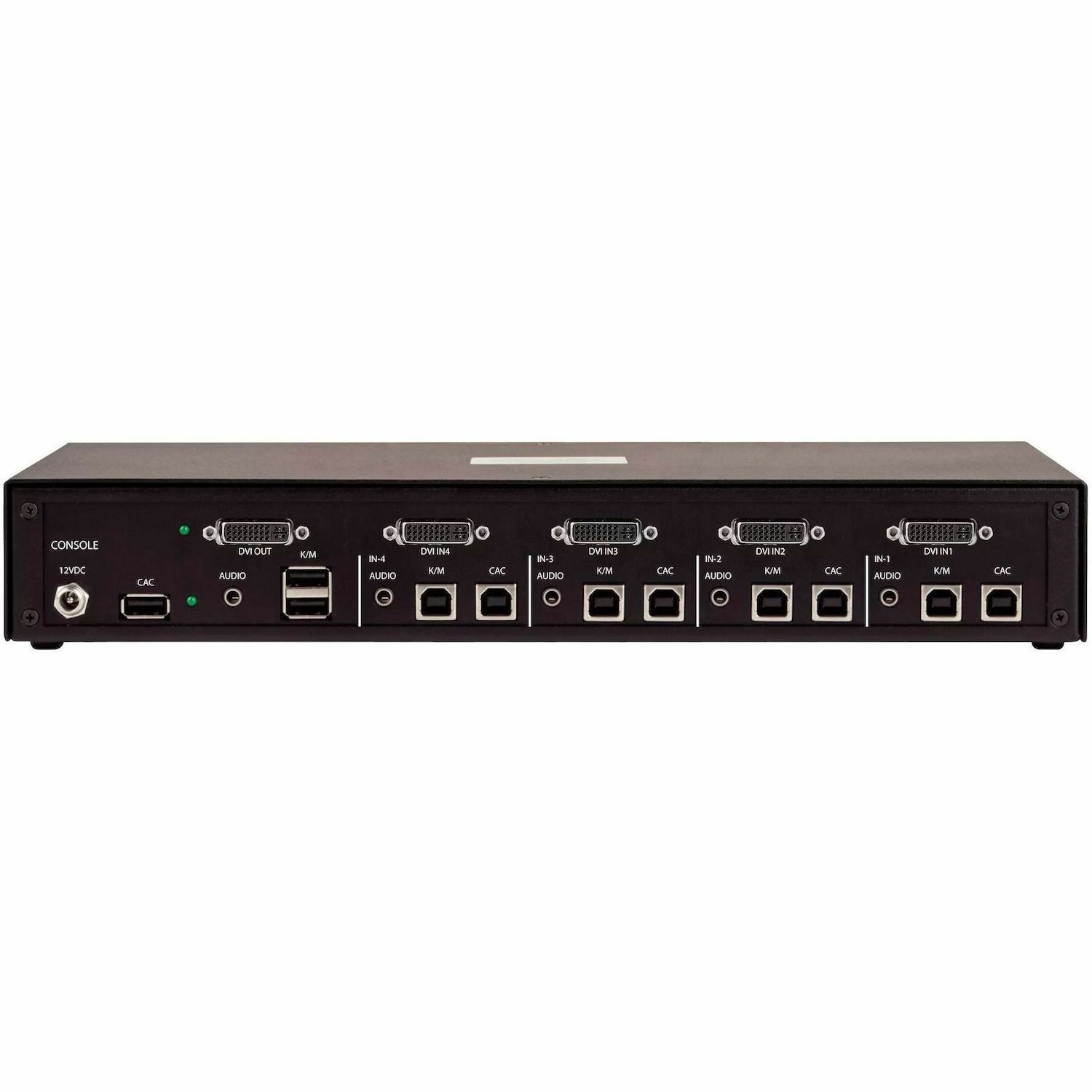 StarTech.com Secure 4-Port KVM Switch, DVI, NIAP 4.0, Metal Housing, CAC, Made in the USA