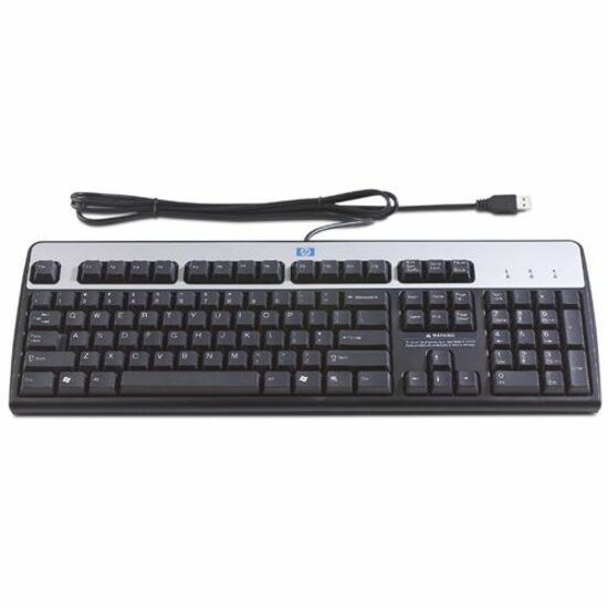 HP Keyboard - Cable Connectivity - USB Interface - Dutch - QWERTY Layout