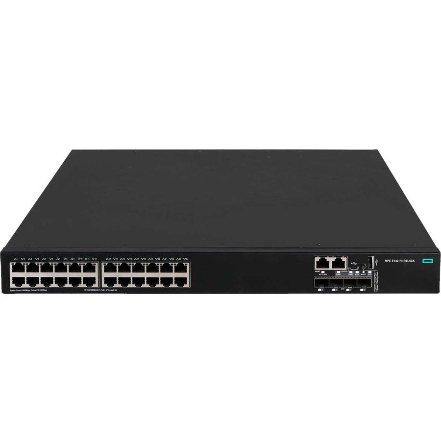 HPE FlexNetwork 5140 24G PoE+ 4SFP+ HI Switch