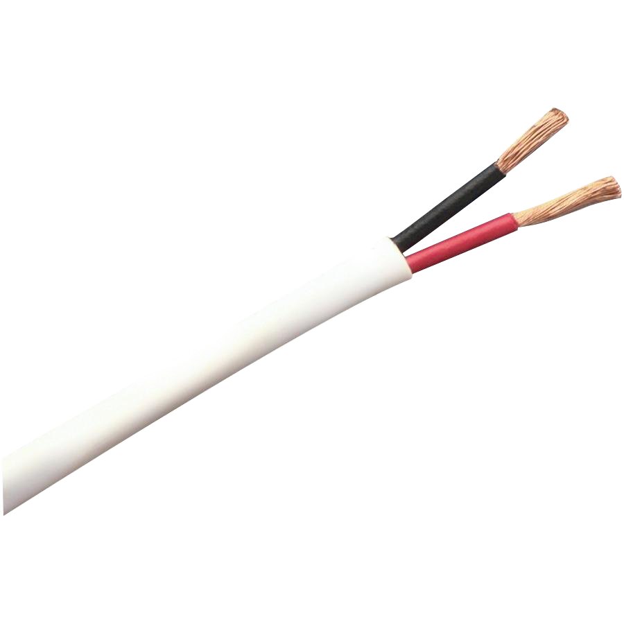 Genesis 52515501 16/4 Stranded Riser Speaker Cable, Unshielded, CL3R, CMR, FT4, Sunlight Resistant, 500' (152.4 m), REELEX Pull Box, White