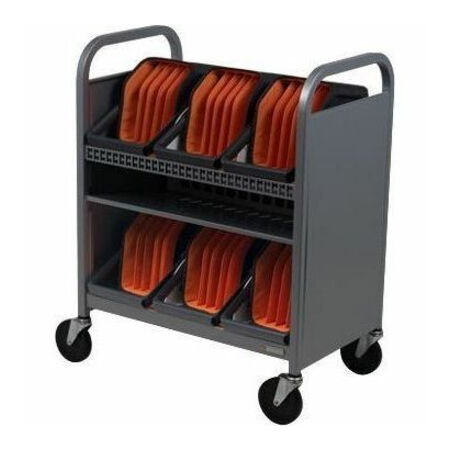 Bretford CUBE Transport Cart with Caddies - TVCT30CAD