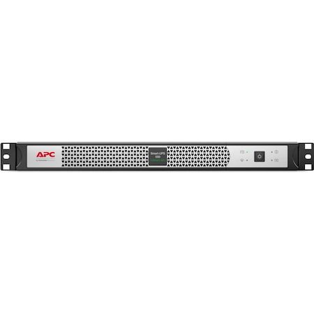 APC Smart-UPS, Line Interactive, 500VA, Lithium-ion, Rackmount 1U, 230V, 4x IEC C13 outlets, SmartConnect Port, Short Depth