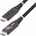StarTech.com 1m (3.3ft) USB4 Cable, USB-IF Certified USB-C Cable, 40 Gbps, 240W PD 3.1, 8K 60Hz, Compatible w/Thunderbolt/USB 3.2 Ports