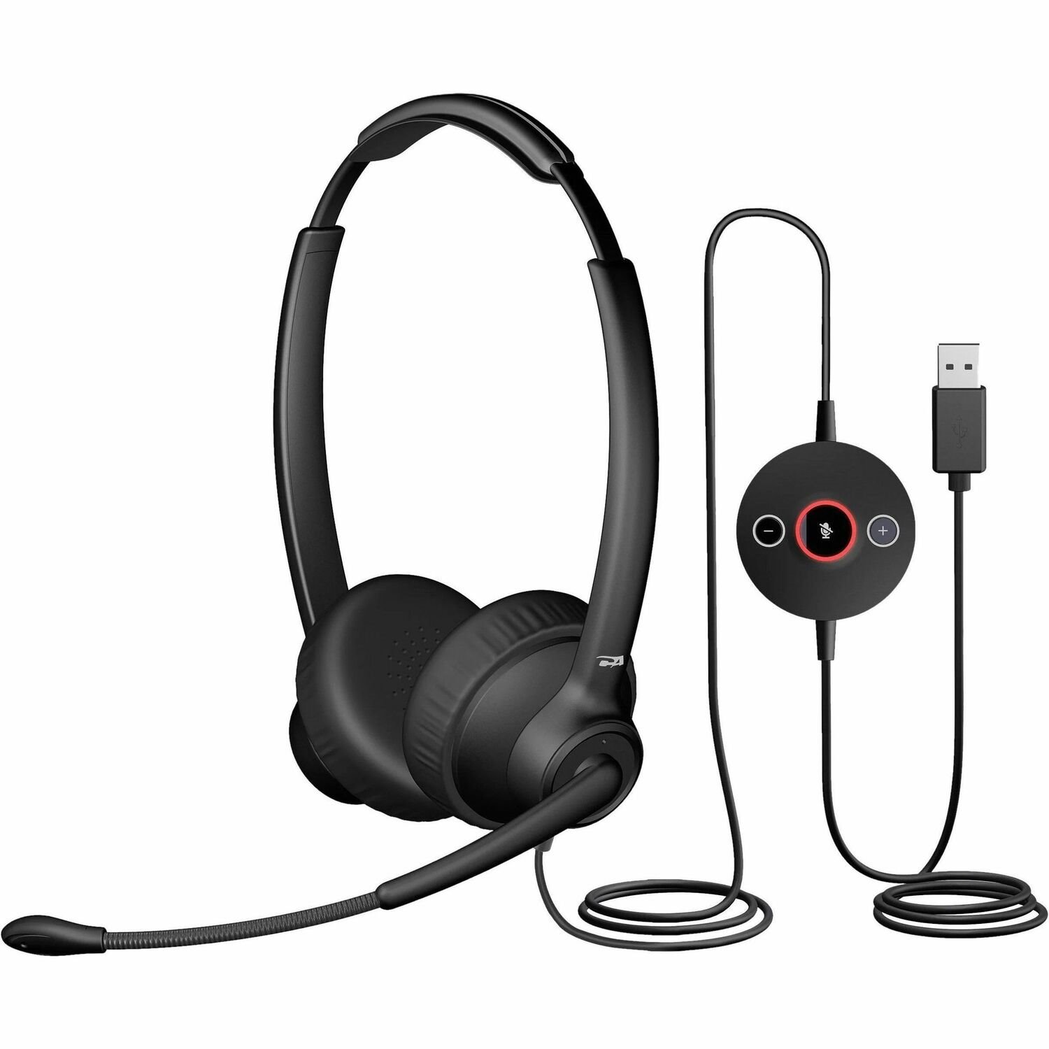 Cyber Acoustics Professional USB Headset with AI Noise Cancelation