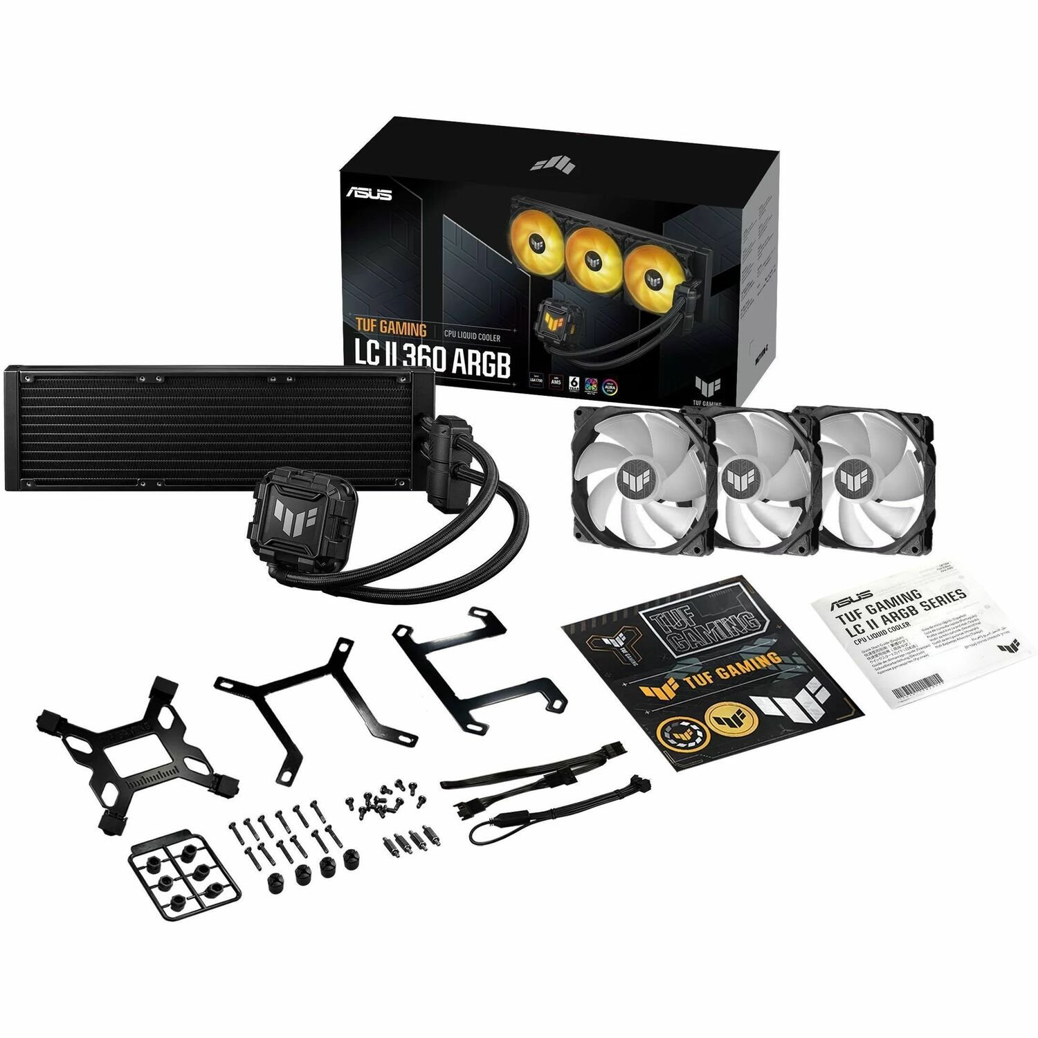 TUF Gaming LC II 360 ARGB 1 pc(s) Cooling Fan/Radiator/Water Block - CPU, Processor, Chassis