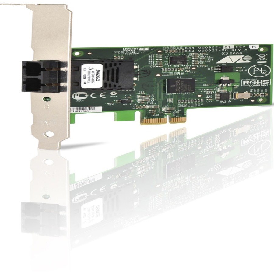 Allied Telesis AT-2712FX Fast Ethernet Card for PC - 100Base-FX - Plug-in Card