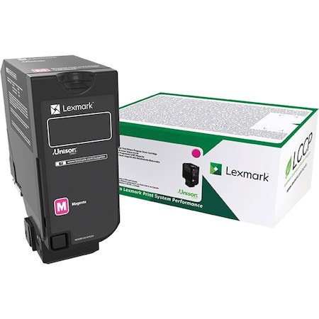 Lexmark Unison Original High Yield Laser Toner Cartridge - Magenta - 1 Each
