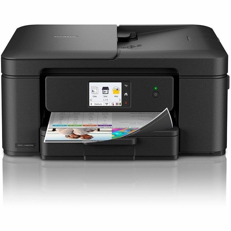 Brother DCP-J1460DW Wired & Wireless Inkjet Multifunction Printer - Colour - Black