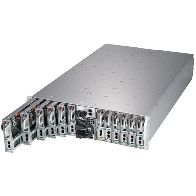 Supermicro SuperServer 5039MC-H12TRF Barebone System - 3U Rack-mountable - Socket H4 LGA-1151 - 1 x Processor Support