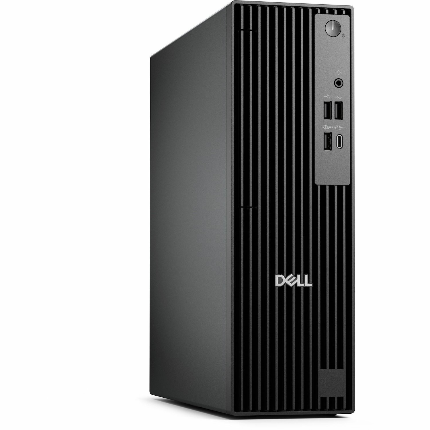 Dell Pro QCS1250 Desktop Computer - Intel Core Ultra 5 235 - vPro Technology - 16 GB - 512 GB SSD - Slim PC - Standard Black