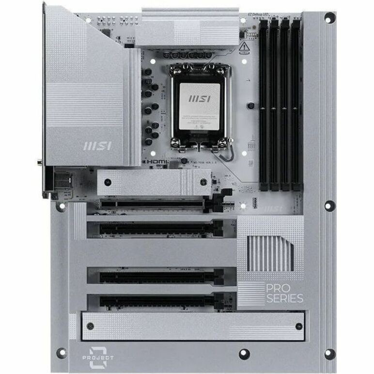 MSI Z890-S WIFI PZ Gaming Desktop Motherboard - Intel Z890 Chipset - Socket LGA-1851 - ATX