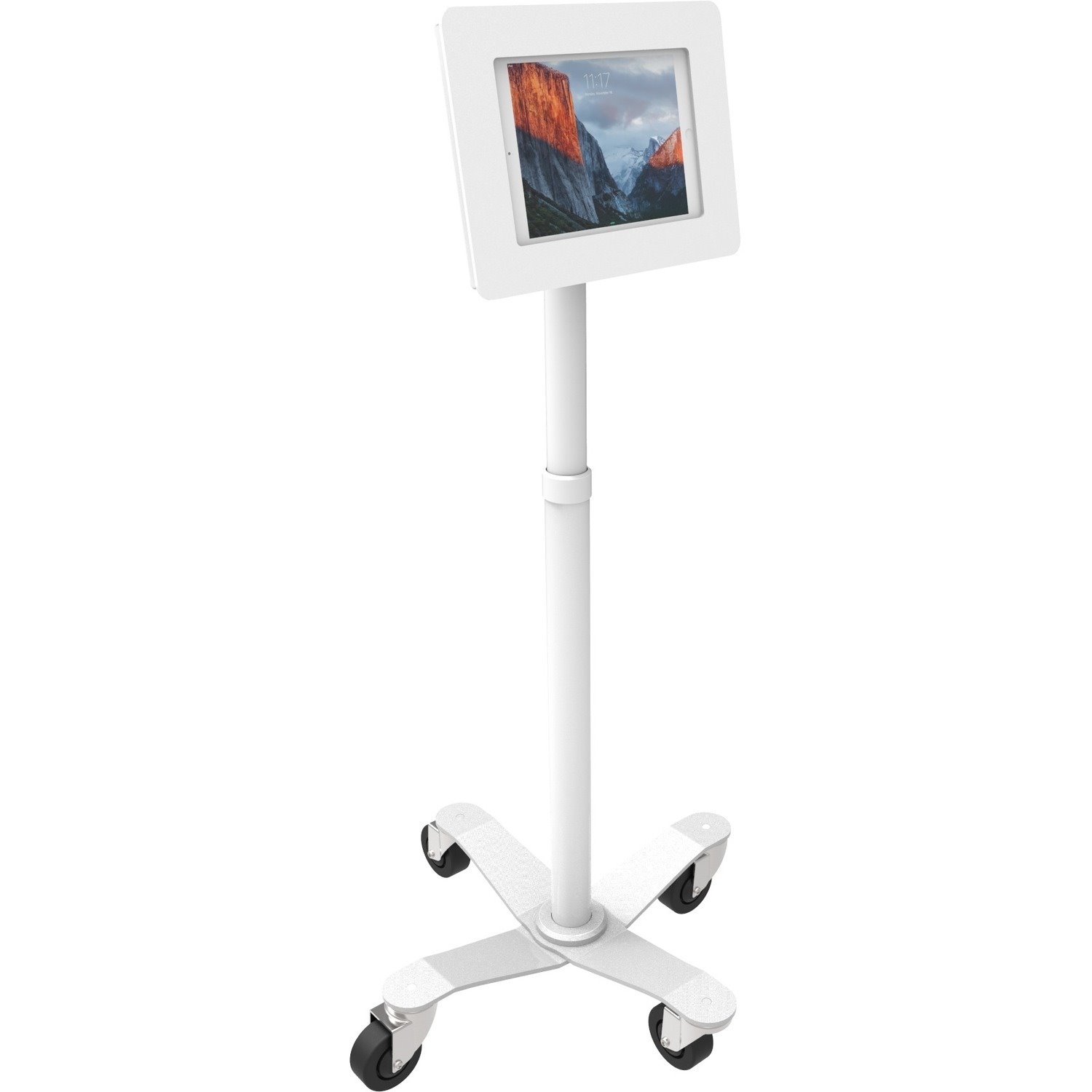 Compulocks Rise Freedom Rolling iPad Kiosk - Fits iPad, iPad Pro & iPad Mini