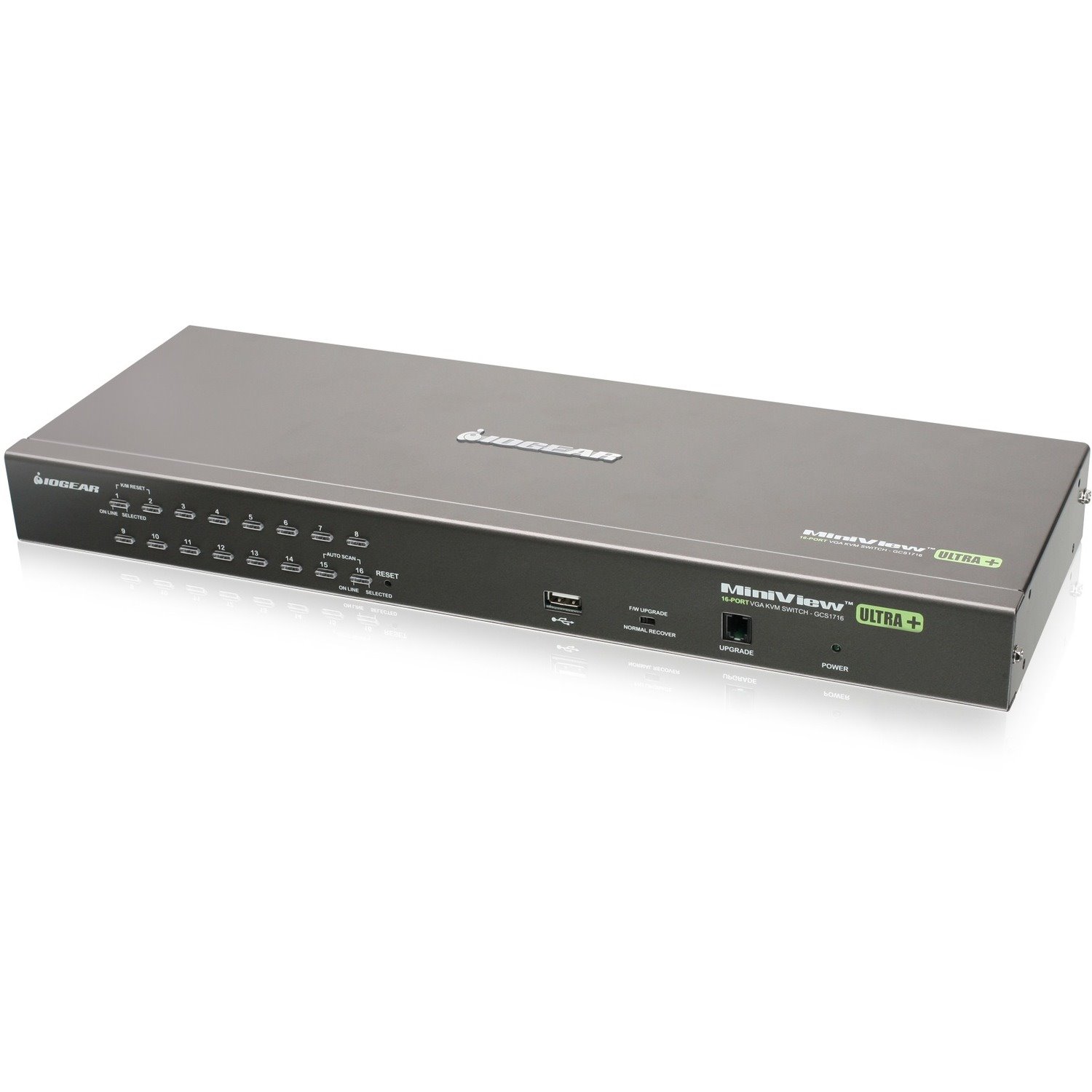 IOGEAR GCS1716 16-Port USB PS/2 Combo KVM Switch