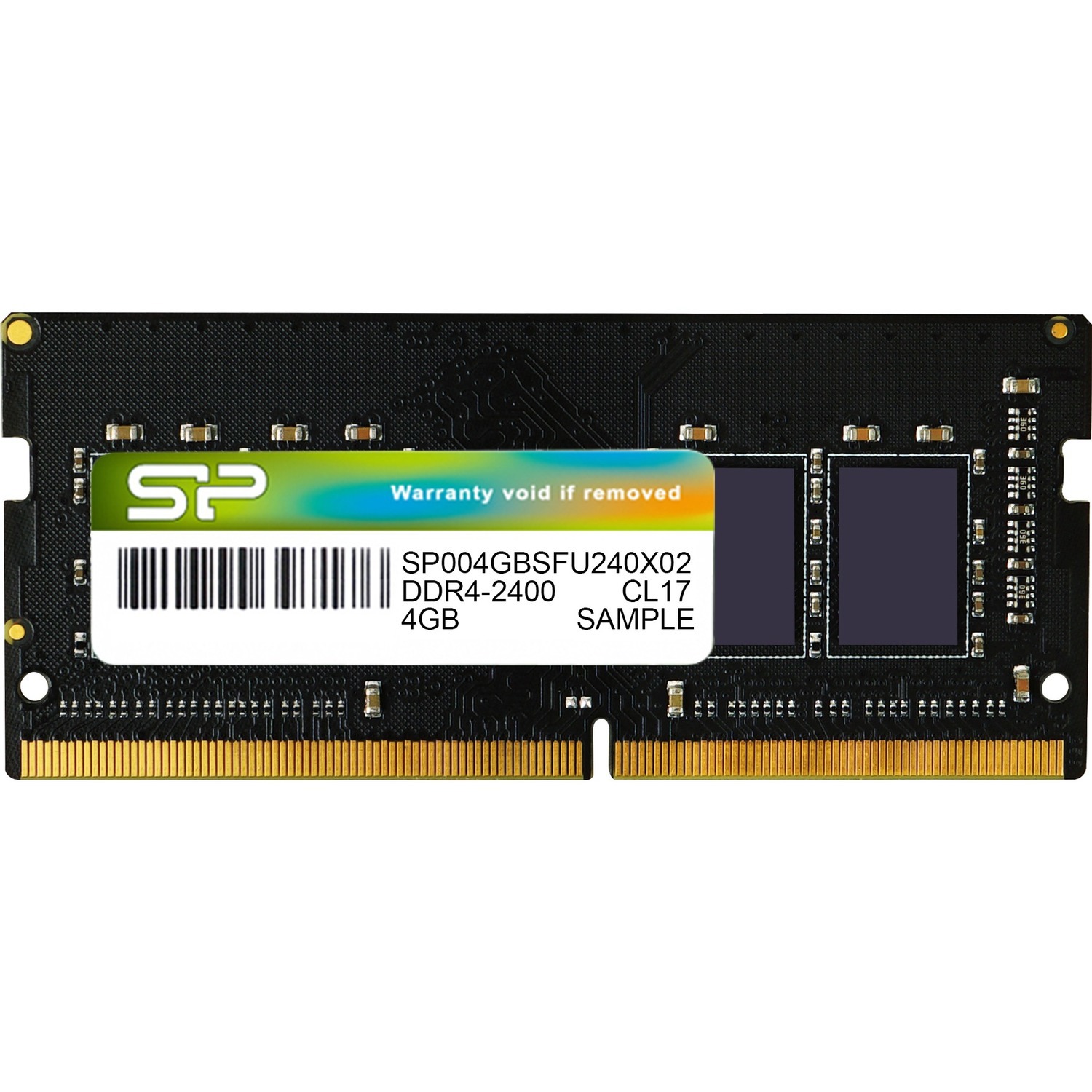 Silicon Power RAM Module for Motherboard, Notebook - 4 GB (1 x 4GB) - DDR4-2400/PC4-19200 DDR4 SDRAM - 2400 MHz - CL17 - 1.20 V