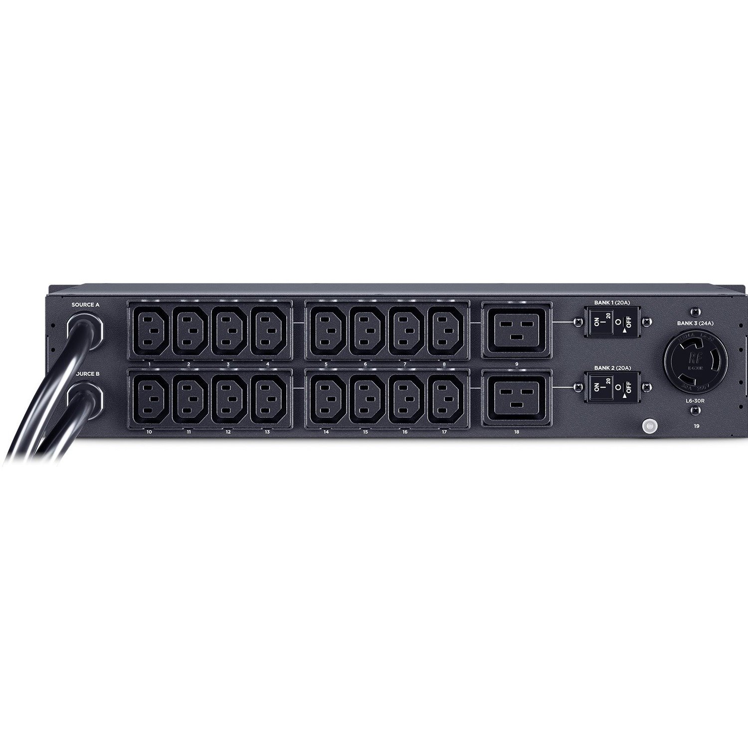 CyberPower Metered ATS PDU PDU24007 19-Outlets PDU