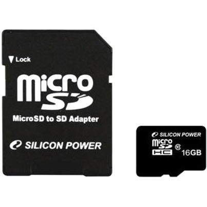 Silicon Power 16 GB Class 10 microSDHC