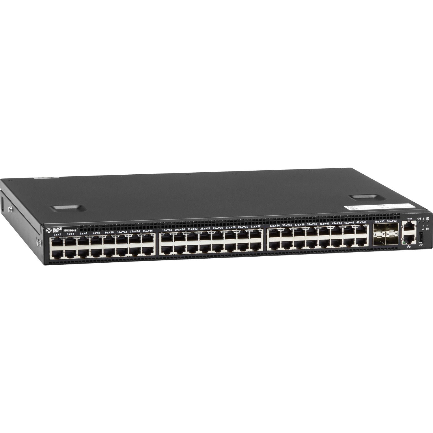 Black Box Gigabit Ethernet Network Switch, 48-Port